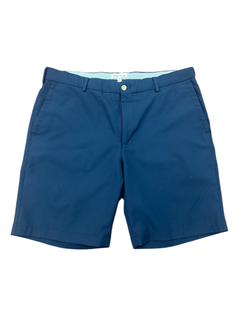 Peter Millar Navy Blue Performance Golf Shorts Men’s Size 35 Pine Valley Golf